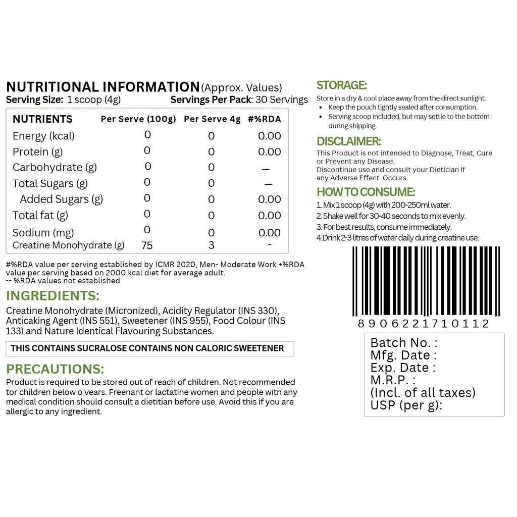 AGIS Creatine Monohydrate - 100 g