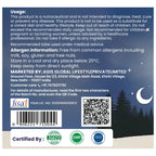 AGIS Melatonin Gummies - Blackcurrant, 30 Gummies