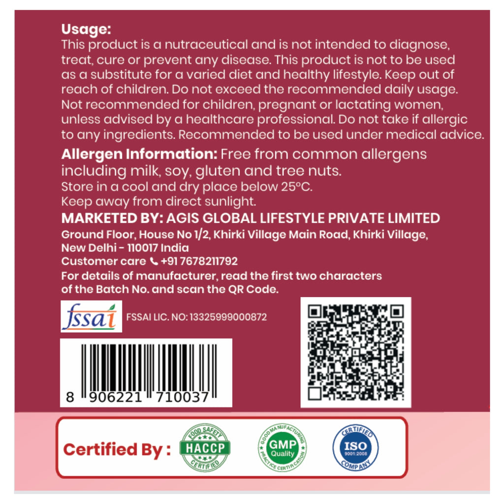 AGIS Collagen Gummies - Mixed Fruit, 30 Gummies
