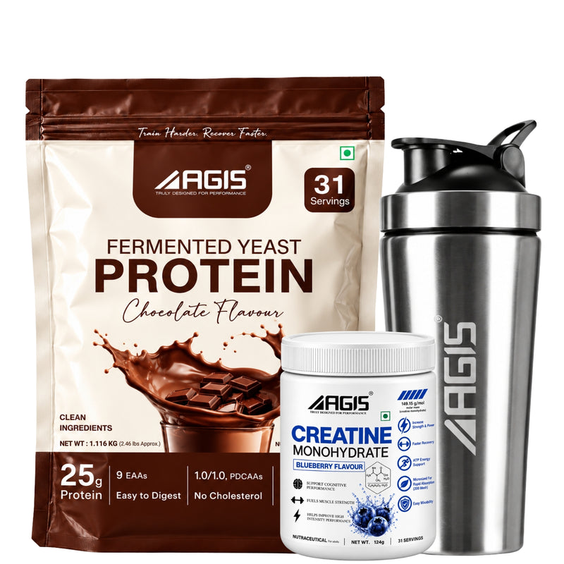 Protein , Creatine , Shaker Tri-Combo