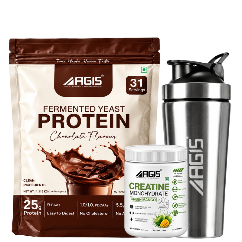 Protein , Creatine , Shaker Tri-Combo